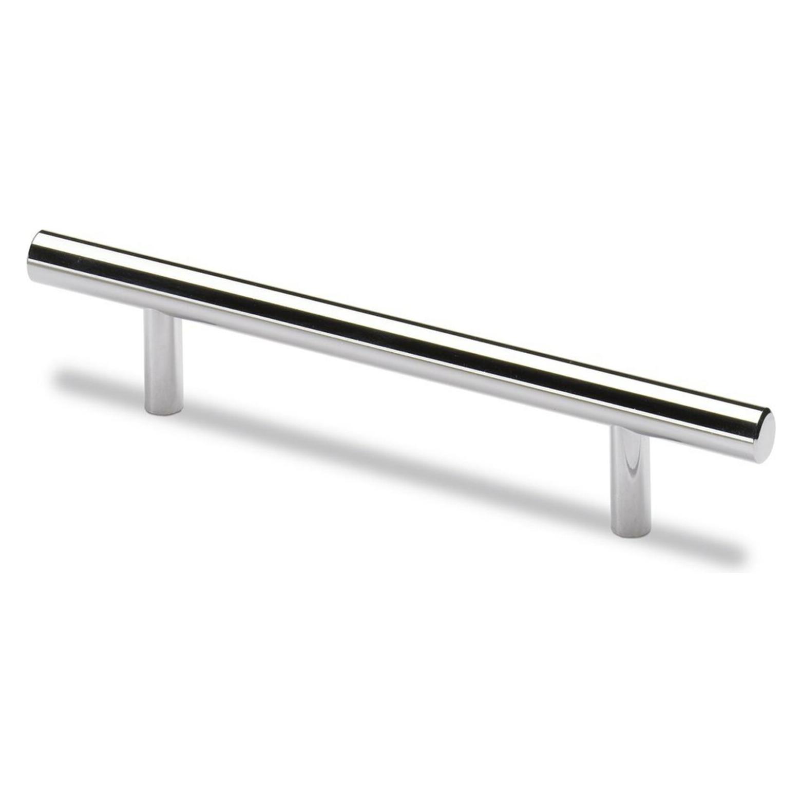 Hettich Möbelgriff Hale Stahl verchromt glanz 160 mm Ø 12 mm (9070811)