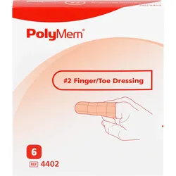 Polymem Finger Wundschnellverband Gr.2 6 ST