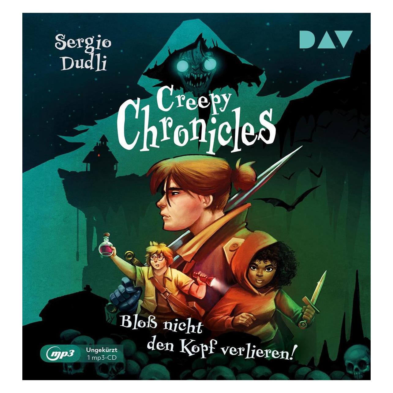 Audio Verlag Creepy Chronicles - Teil 1: Bloss nicht den Kopf verlieren! (Dirk Petrick, Falk Holzapfel, Marius Clarén, Sergio Dudli, Deutsch) (7424-2257-6)