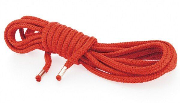 Rimba Corde bondage doux, Rouge, 7M