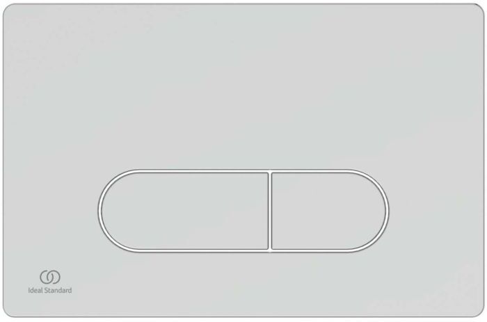 Ideal Standard WC-Betätigungsplatte R0116AA 234x8,5x154mm, pneumatisch, chrom