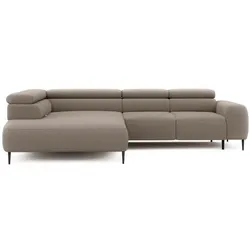 Ecksofa Naldo Stoff Dune