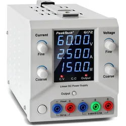 Peaktech Alimentatore da Laboratorio, Labornetzgerät