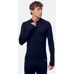 CORE MERINO HALFZIP THERMO SHIRT - 1-Pack - Dunklemarine - L