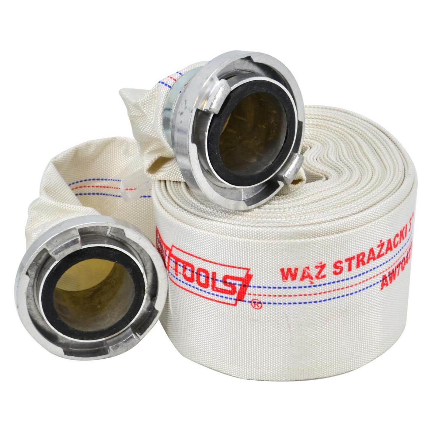 AW Tools Awtools Wasserschlauch 2" x 25m 8 Bar Löscher Mit Anschluss (25 m) (AW70466)