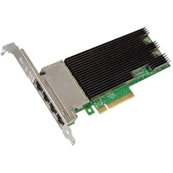 Intel X710T4 Netzwerkkarte Eingebaut Ethernet (Mini PCI Express), Netzwerkkarte, Grün, Schwarz