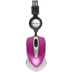 Verbatim Go Mini Maus Büro USB Typ-A Optisch 1000 DPI