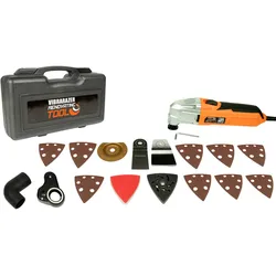 Best Direct® Pro Series - Multitool 16 Teile - oszillierend Vibrarazer Renovating Tool