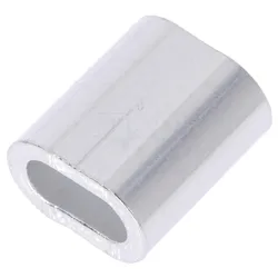 DROMET Klemmtuelle, Aluminium, für 4mm Durchmesser, L 14mm, korrosionsbestaendig