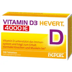 Vitamin D3 Hevert 4000 Ie 100 ST