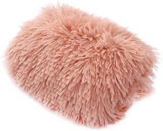 Uplifted Goods Plush Soft Warm Candy Colored Pet Bed Mat pink s