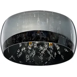 Deckenleuchte Crystel Chromfarben max. 28 Watt Deckenlampe