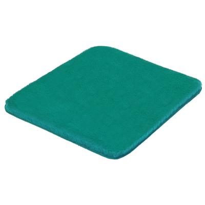 Badematte KLEINE WOLKE "Cony, Badvorleger, Badezimmer Teppich", grün (petrol), H:25mm, Polyester, Badematten, Badematte, Badteppich, Fell-Optik, Uni Farben, besonders weich & kuschelig