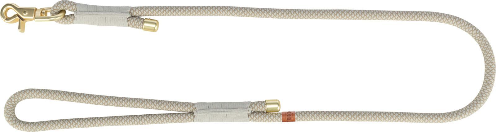 TRIXIE Soft Rope Leine, 1,00 m / Ø 13 mm, grau/hellgrau