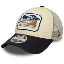 NEW ERA 9FORTY A-Frame Trucker Cap Hellbeige - STK