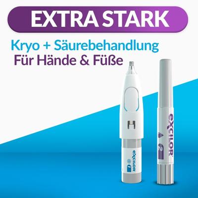 Excilor Warzen Duo Power 10 ml+1,5 g Kombipackung 1 St