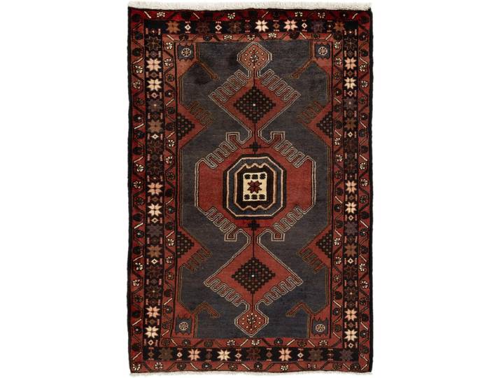 Khamseh Teppich 107x149 Handgeknüpft Orientteppich Perserteppich Wolle