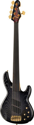 Sandberg "Panther 5 fretless 35"" Schwarz matt