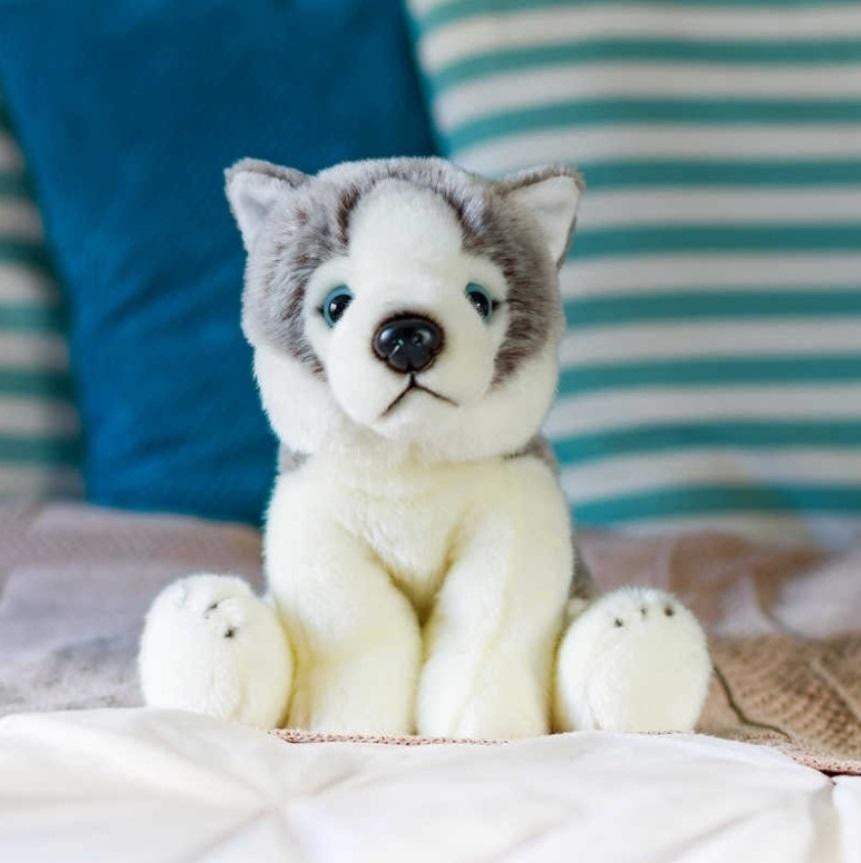 Animigos Husky knuffel voor hondenliefhebbers