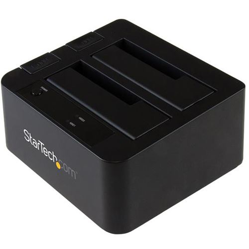 Startech Dockingstation für 2x 2.5" oder 3.5" SATA Festplatten (SDOCK2U313)