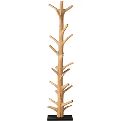 Invicta Interior Garderobenständer Tree Mangostanholz, 35 x 35 x 170 cm