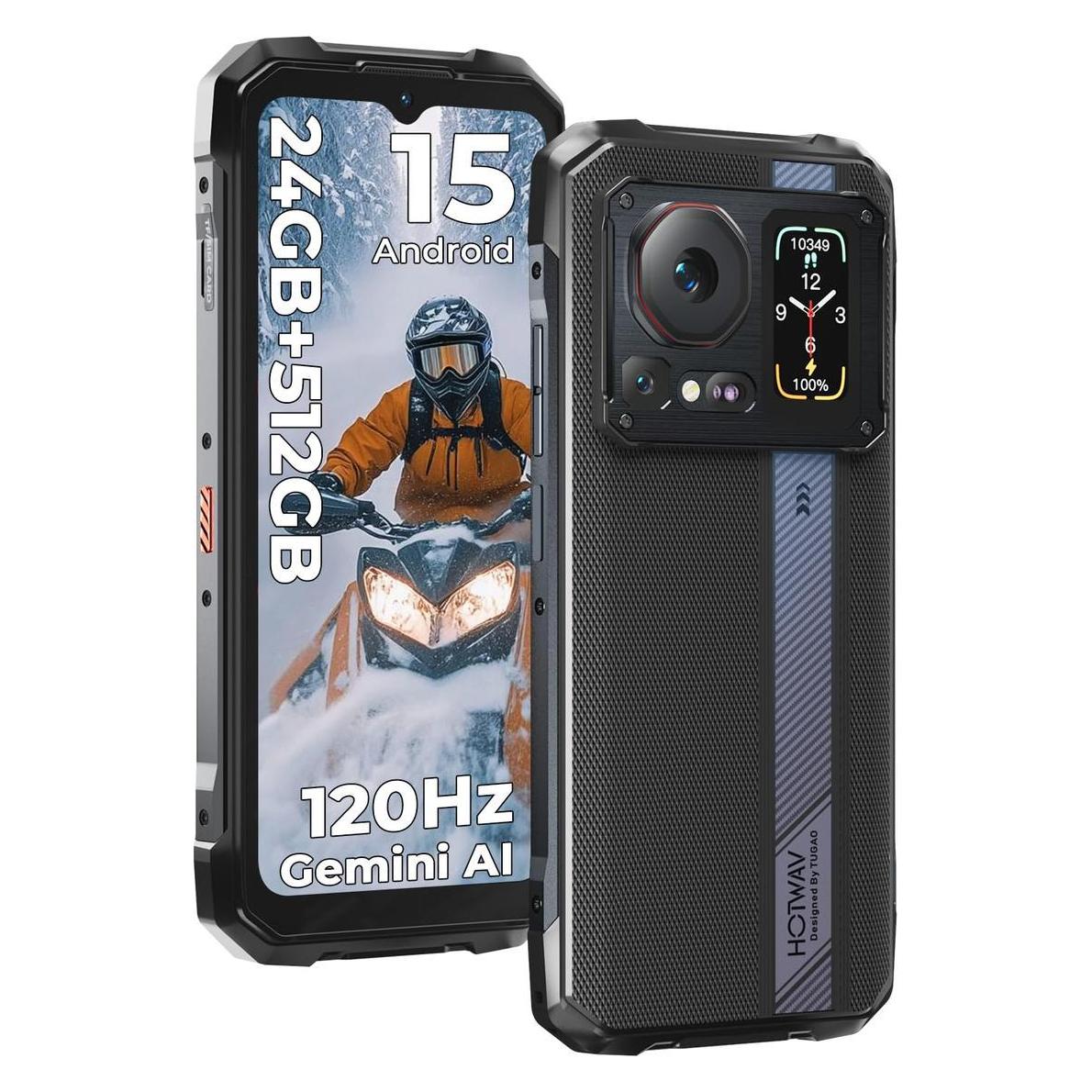 Hotwav Smarton Cyber 16 Pro (black) (512 GB, Black, 6.60", Dual SIM) (Cyber 16 Pro Black)