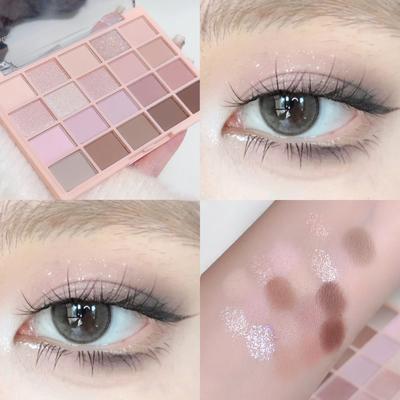 20 Shade Korean Low Saturation Matte Eyeshadow Palette Daily Professional Makeup 02