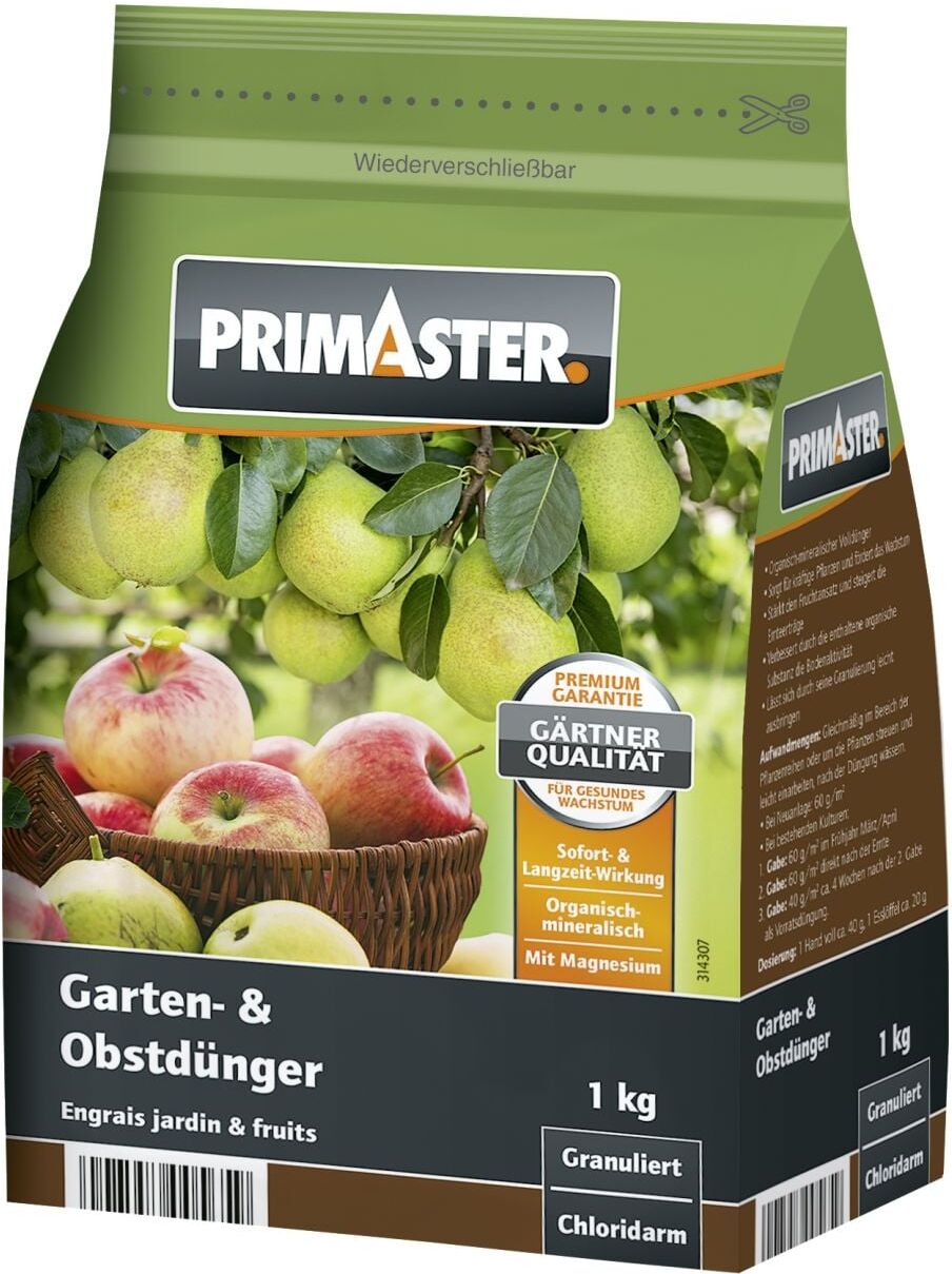 Primaster Gartendünger Garten und Obst 1 kg