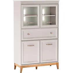 VITRINE Windsor W-05 mit Weißer LED-Beleuchtung