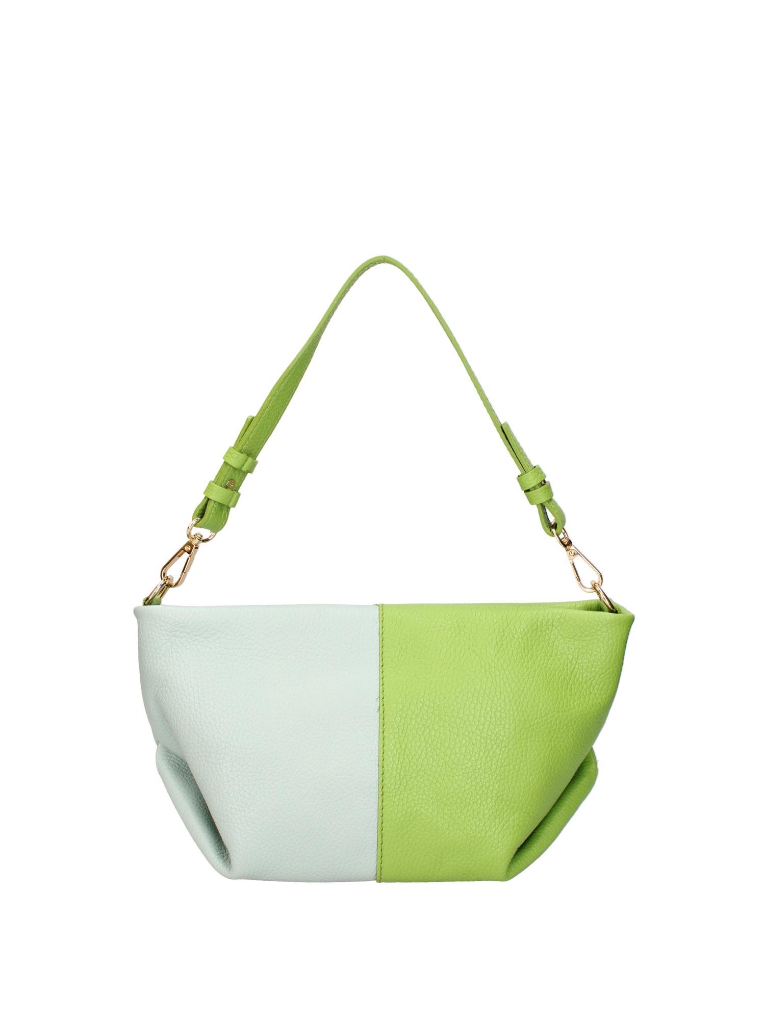 Roberta Rossi Schoudertas Vrouwen GREEN AND CELESTIAL