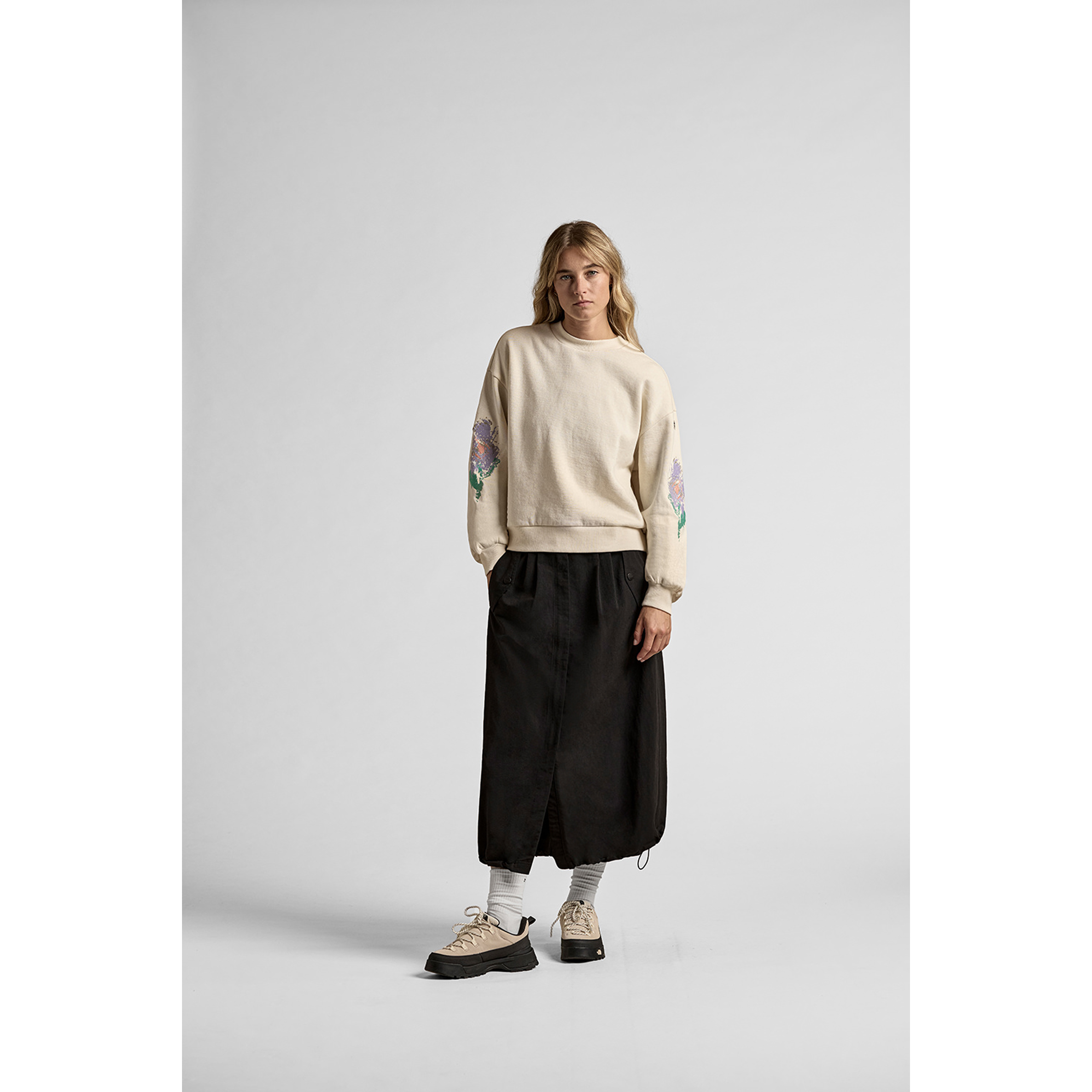 Maloja AndorliaM. Rock Damen Röcke grau Größe L Lifestyle Hautfreundlich Lyocell (Tencel)