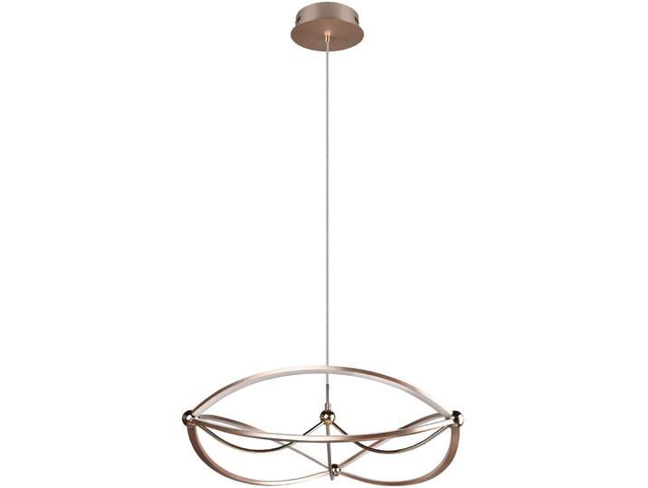 Pendellampe Caro messing matt Metall 5600 lm - LED - Pendellampe- LED Energiesparlampe