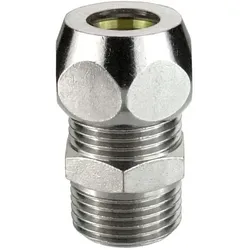 CORNAT Gerade Quetschverschraubung 1/2"" AG; 3/8"".. - Bad-Armatur