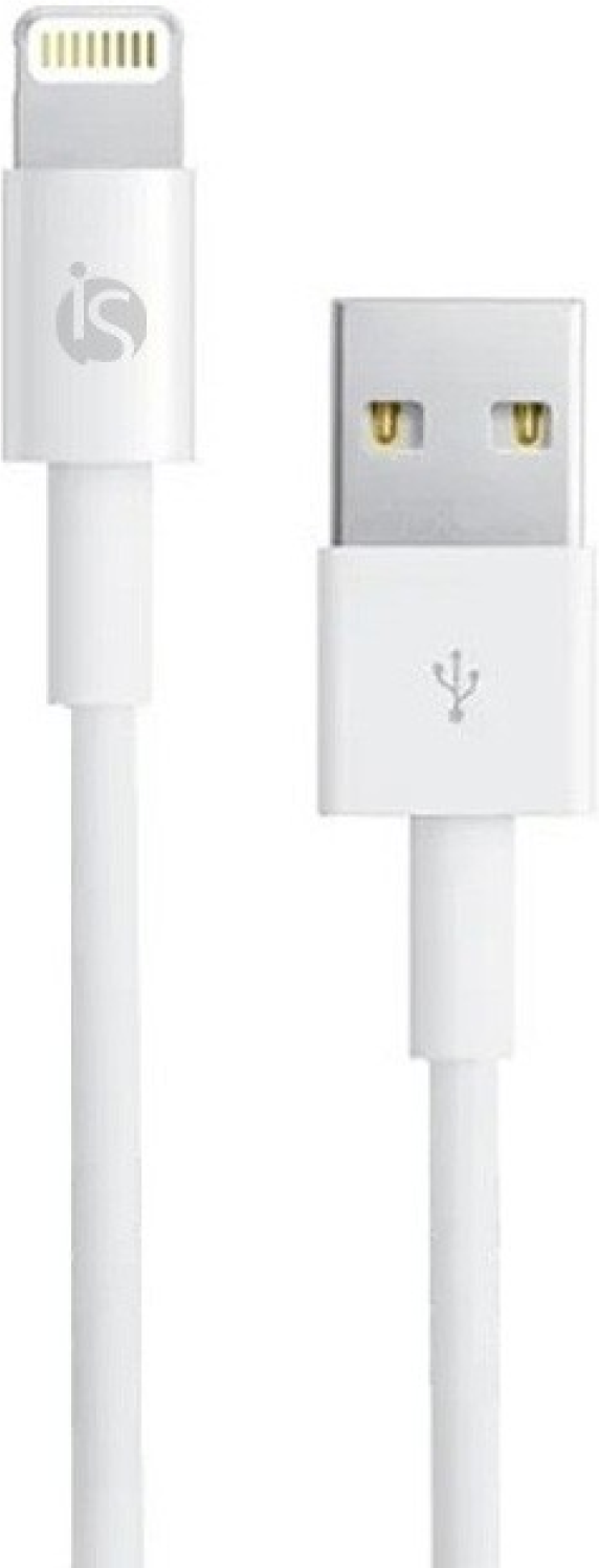 iS Cabo Lightning​ USB 2A 3 m - Branco