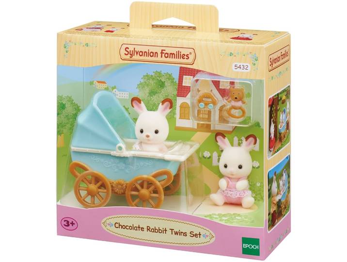Sylvanian Families Chocolate Rabbit Zwillinge