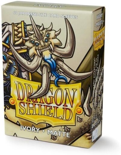 60 Dragon Shield Matte Japanese: Sleeves Ivory