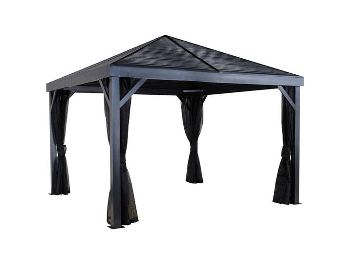 Pavillon South Beach 363x363 cm wetterfest Gartenpavillon
