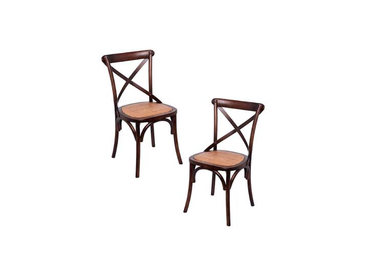 2er Set Stühle Altea - Chêne dunkel