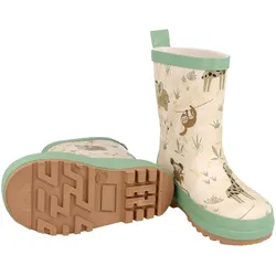 maximo Gummistiefel Safari, beige | gruen, 22