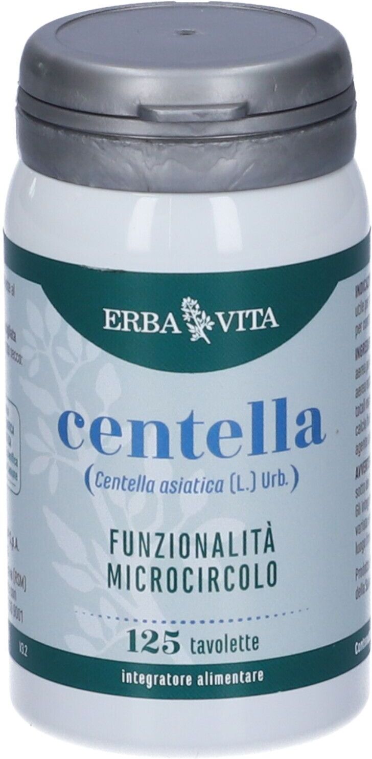 Erba Vita Centella Asiatica, 125 Tavolette