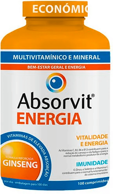 Absorvit Energia 100 comprimidos
