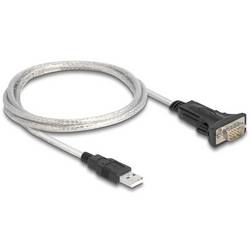 Delock USB 2.0 Adapter [1x USB 2.0 Stecker A - 1x Seriell (9pol.)] 64268 1 m
