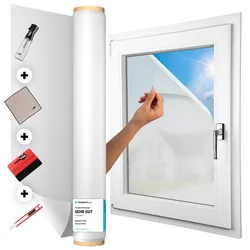 Mattfolie | Privatsphäre-Bundle | All-in-One Lösung - 44.5x200 cm