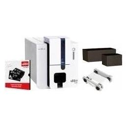 Evolis Plastikkarte, schwarz, lang, 500 Stück Plastikkarte, PVC, 500 Stück, 20 mil, 50 x 120 mm, Farbe:... (C8122)