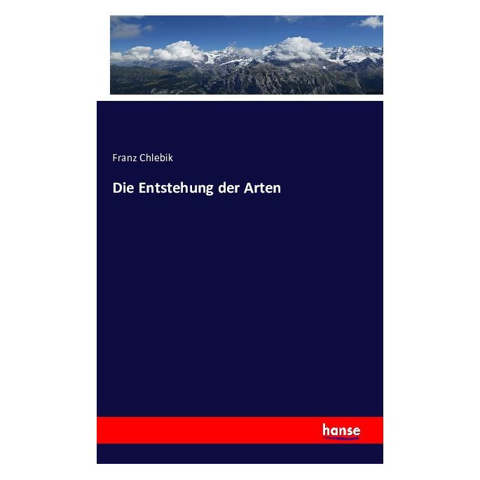 Hansebooks Die Entstehung der Arten (55616971)