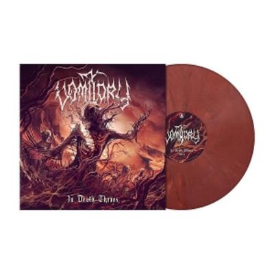 In Death Throes (Dark Rose Marbled) - Vomitory, Vinyl