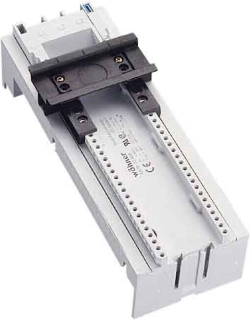 Wöhner Adaptateur de barres omnibus 32469 80A avec rail de support ; schalk (32469)