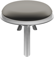 Dornbracht Hahnlochabdeckung 12715970-99 Dark Platinum matt