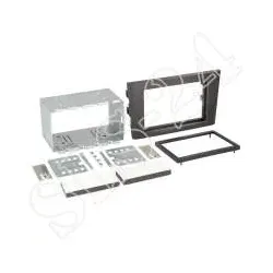 ACV 381352-07 Doppel-DIN Komplettset Radioblende Volvo XC90 (C Facelift) schw...