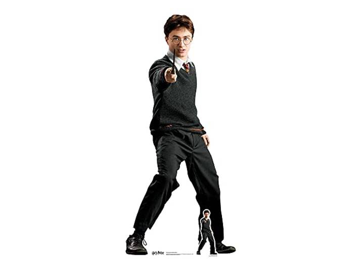 STAR CUTOUTS SC1085 Poudlard Silhouette en carton grandeur nature Thème fête Potter 160 cm de haut Harry Uniforme 160 x 74 x 160 cm